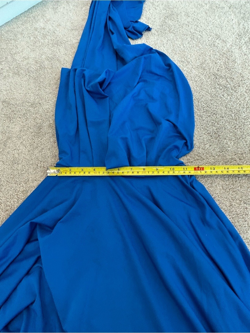Royal Blue Infinity Convertible High-Low Dress Multiway Wrap Style - Picture 6 of 6